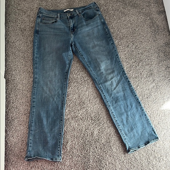 Levi’s 505 Straight Light Blue Jeans Size 8 - Picture 1 of 10